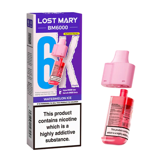 Elf Bar: BM6000 Refill Watermelon Ice 20mg