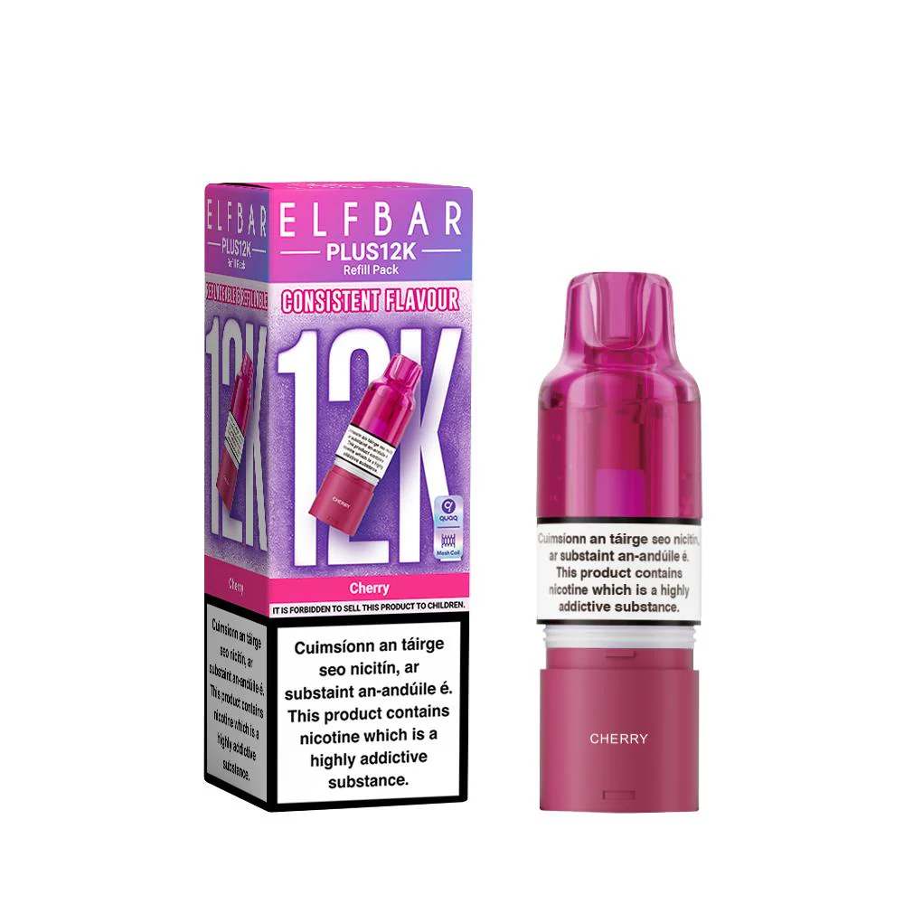 Elf Bar: Elfplus 12K Pod Cherry 2ml 20mg