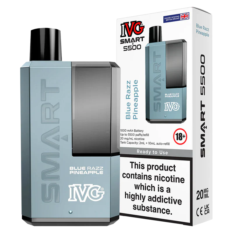 IVG: Smart 5500 Blue Razz Pineapple 20mg